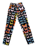 Versace Jeans Signature Label Butterfly Print Jeans, SS95, 22-23" W