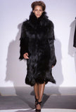 Gucci by Tom Ford Black Kidassia Goat Fur Jacket, FW01, 42 IT