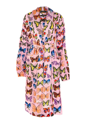 Versace Butterfly Print Robe SS95, Tribute SS18, Size S/M