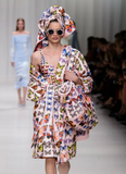 Versace Butterfly Print Robe SS95, Tribute SS18, Size S/M