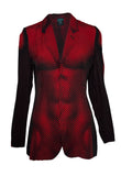 Jean Paul Gaultier Red Trompe L’oeil Muscle Shirt, 'Cyberbaba', SS96, 42 IT