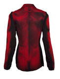 Jean Paul Gaultier Red Trompe L’oeil Muscle Shirt, 'Cyberbaba', SS96, 42 IT