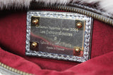 Louis Vuitton Murakami Mink Fur Sac Ceinture Bum Bag and Scarf, AW06, OS